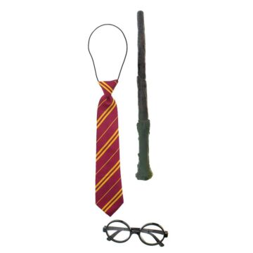 Zaubererset in Gryffindor-Farben