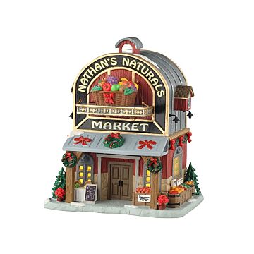 Lemax Nathan's Naturals Market, mit Adapter