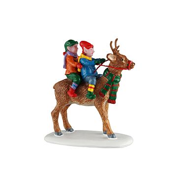Lemax Reindeer Rides