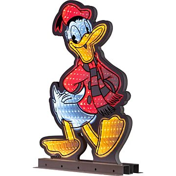 Weihnachtsfigur Donald Duck mit Beleuchtung 40 cm - Disney