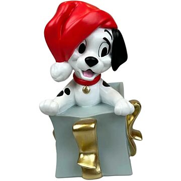 Weihnachtsfigur 101 Dalmatiner mit Weihnachtsmütze 20 cm - Disney