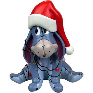 Weihnachtsfigur Eeyore mit Weihnachtsmütze 20 cm - Disney