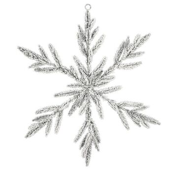Schneeflocke weiß Ø 50 cm -Mica