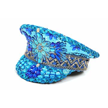 Mütze luxe blue