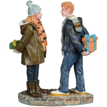 Giving presents 7 cm  - Luville 