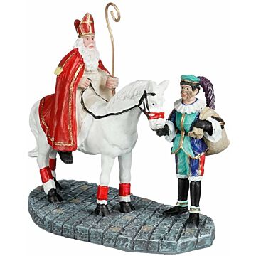 Sinterklaas, Piet und Ozosnel 9,5 cm - Luville