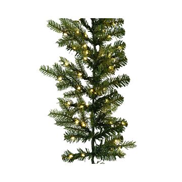 Weihnachtsgirlande Grandis grün Micro LED 270 cm - Everlands