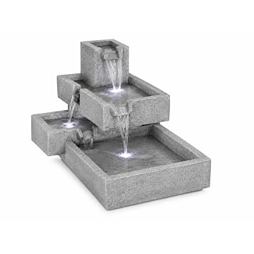 Wasserspiel Etagen hellgrau 60 cm 