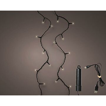 Duracharge Basic-Lichter 50 LED klassisch warm 3,7 Meter – Lumineo