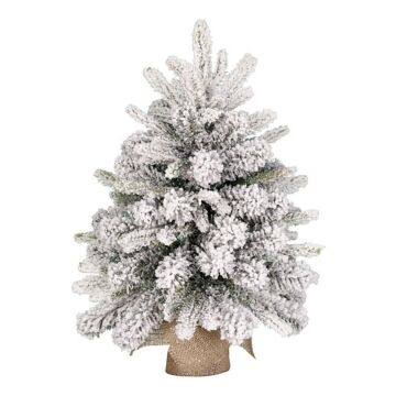 Weihnachtsbaum Grimshaw mit burlap frosted grün 60 cm - Black Box