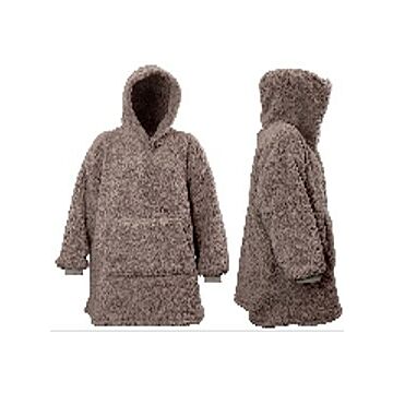 Hoodie Teddy 70 x 50 x 87 cm taupe - Unique Living