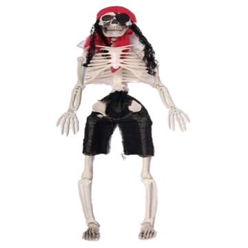 Halloween Skelett Pirat 94cm