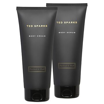Gift Set Showergel & Bodycream Patchouli & Musk - Ted Sparks