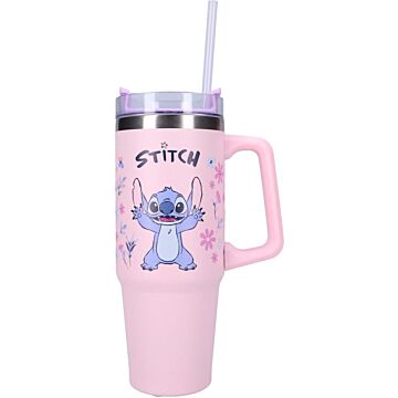 Trinkflasche Stitch Bottled Rosa 900 ml - Disney