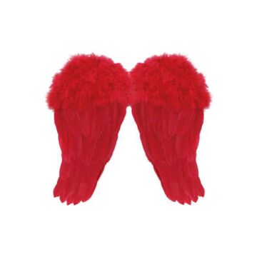 Teufelsflügel rot 75 x 40 cm