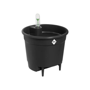 Bewässerungseinsatz Self-Watering Insert living black Ø 13 cm - Elho