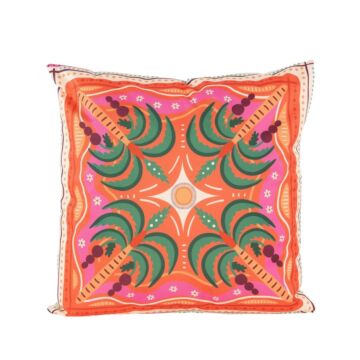 Außenkissen Palme farbig 45 cm