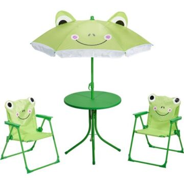 Gartenset Kinder Frosch grün 4-teilig