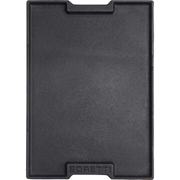 Boretti Grillplatte schwarz 42 x 30 x 3 cm