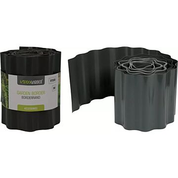 Gartenrand PE Grau 9 Meter x 15 cm – Pro Garden