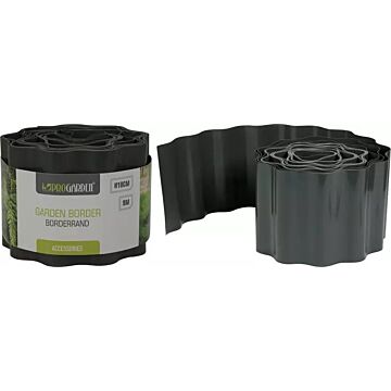 Gartenrand PE Grau 9 Meter x 10 cm – Pro Garden