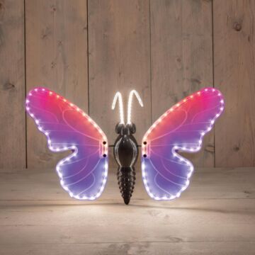 LED-Schmetterling RGB 40 cm - Anna’s Collection