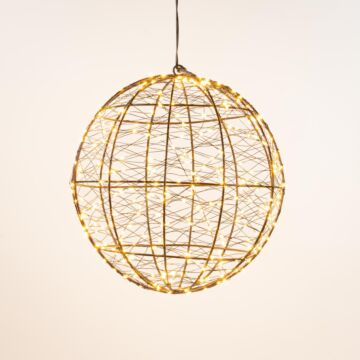 Metallkugel 300LED 25 cm