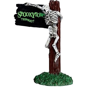 LEMAX SPOOKYTOWN THIS WAY LEMAX SPOOKYTOWN THIS WAY