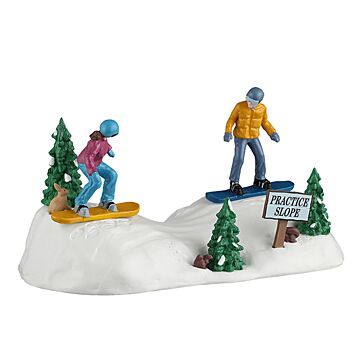 Lemax Snowboarding Practice