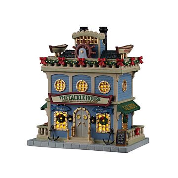 Lemax The Tackle House Seafood Restaurant inklusive Adapter 44338, 100 mA (weiß)