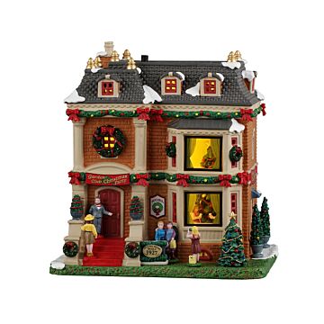 Lemax Garden Club Christmas Party inklusive Adapter 44338, 100 mA (weiß)