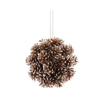 Kiefernzapfen Ornament Braun 8 cm - Decoris