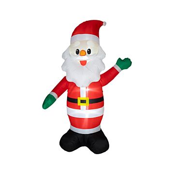 LED aufblasbarer Weihnachtsmann mit Beleuchtung 245 cm - Lumineo LED aufblasbarer Weihnachtsmann mit Beleuchtung 245 cm - Lumineo