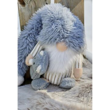 Stehender Gartenzwerg Blau 65 cm - Decoris