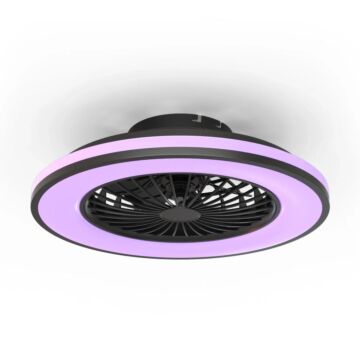 Deckenventilator mit LED, Ø 49 cm, RGB+CCT, weiß – Calex