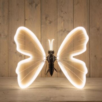 LED-Schmetterling warmweiß 80 cm - Anna’s Collection