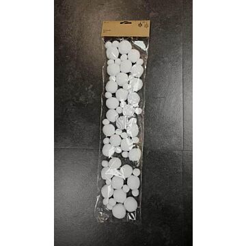 Schneeball Girlande 220 cm Schneeball Girlande 220 cm