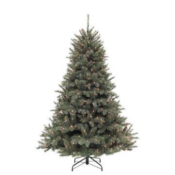 Weihnachtsbaum Forest gefrostet LED blaugrün - Triumph Tree