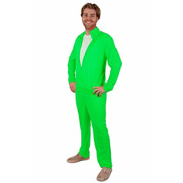 Trainingsanzug Männer neon grün