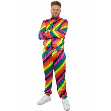 Regenbogen-Trainingsanzug für Männer