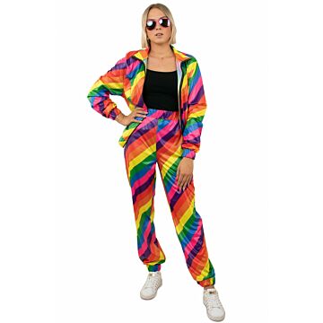 Trainingsanzug Regenbogen Damen