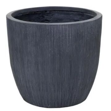 Blumentopf Nora Egg Pot Graphite - Mega Collections