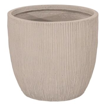 Blumentopf Nora Egg Pot Sand - Mega Collections