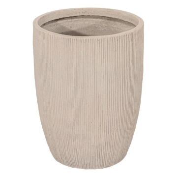 Blumentopf Nora Egg Pot High Sand - Mega Collections