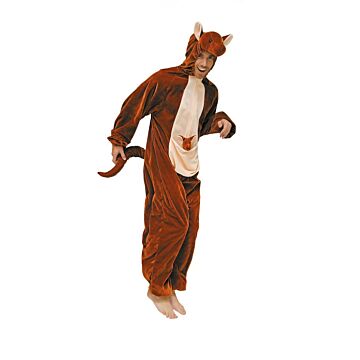 Känguru-Anzug braun 