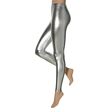 Party-Leggings Latex silber - Apollo