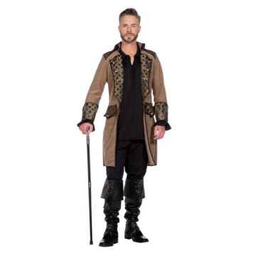 Jacke Pirat taupe luxuriös
