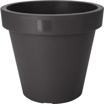 Blumentopf rund anthrazit