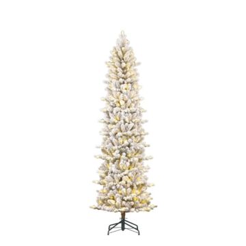 Weihnachtsbaum Harma Pilar LED gefrostet - Black Box