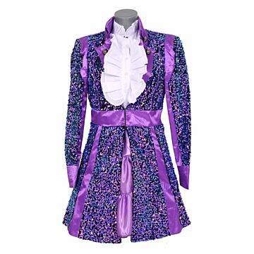 Jacke sequin purple